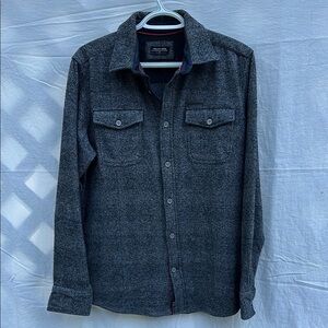 Projek Raw Grey Plaid Button down Shirt Jacket